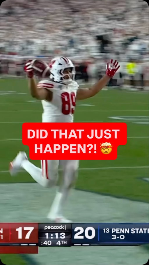 ONCE DOWN 17-0, THE BADGERS UPSET NO. 13 PENN STATE 24-20! WHAT A GAME! 🔥

📺 Big Ten Football: Wisconsin at Penn State on Peacock & NBCSN