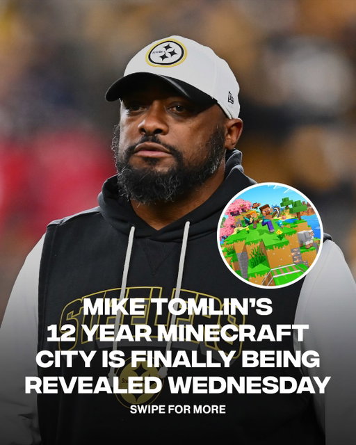 What y’all wearing to Mike Tomlin’s Minecraft city reveal? 😌

[🎥: X CoachTomlin]