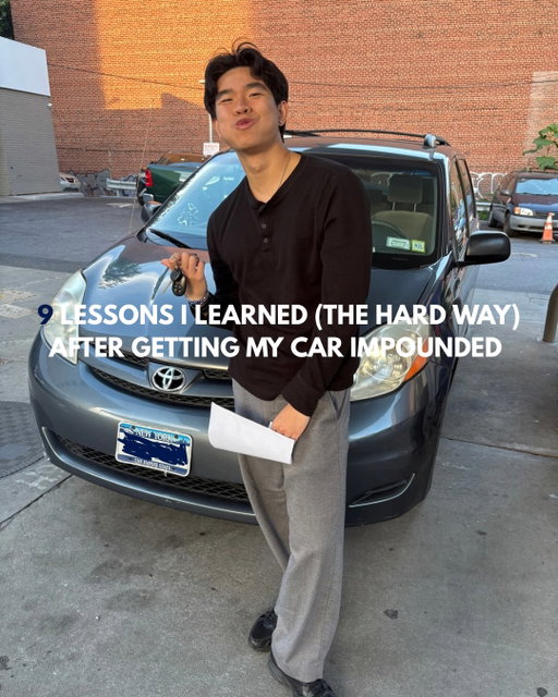 Getting my car impounded ROCKED my entire world. 🫨😵‍💫
If you’ve ever gotten you car impounded. You’re not alone.

As I came back to my empty parking spot where my car once was, I spent the first couple minutes freaking out thinking my whip got jacked. 

But the truth is I was just uninformed. 

I complied the 9 greatest lessons I’ve learned on my adventurous journey to recover my car from the tow pound. 💕

Through a lack of a ride home, 2 bus transfers, and uncertainties around the conditions of the retrieval I managed to reclaim what was lost and get my car back before my fear of the $20 overnight storage fee became reality.

Yes I parked illegally.
Yes I got towed and fined.
No I didn’t see the no parking anytime sign.
Yet I stand here a stronger person because of it. 🧍

NYPD Aint got cr*p on me.

I hope you can learn from my mistakes. I pray this fate never befalls any of you. 

Comment “shorty” for my free guide on what to do when you get towed and Follow to never get towed again! 🚗💨👮‍♂️
-
#impounded #carretrievalspecialist #lifelessons #alphamale #roadspecialist