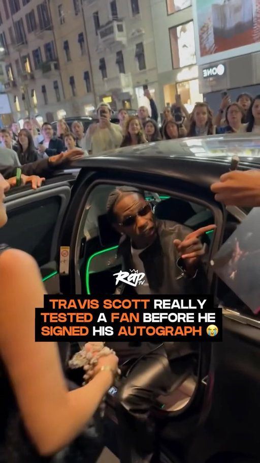 Follow @rap for more Travis Scott content‼️

Travis signed an autograph on his way to the Bottega Veneta Fashion Show in Italy 🔥🇮🇹

🎥: @pryncesmg