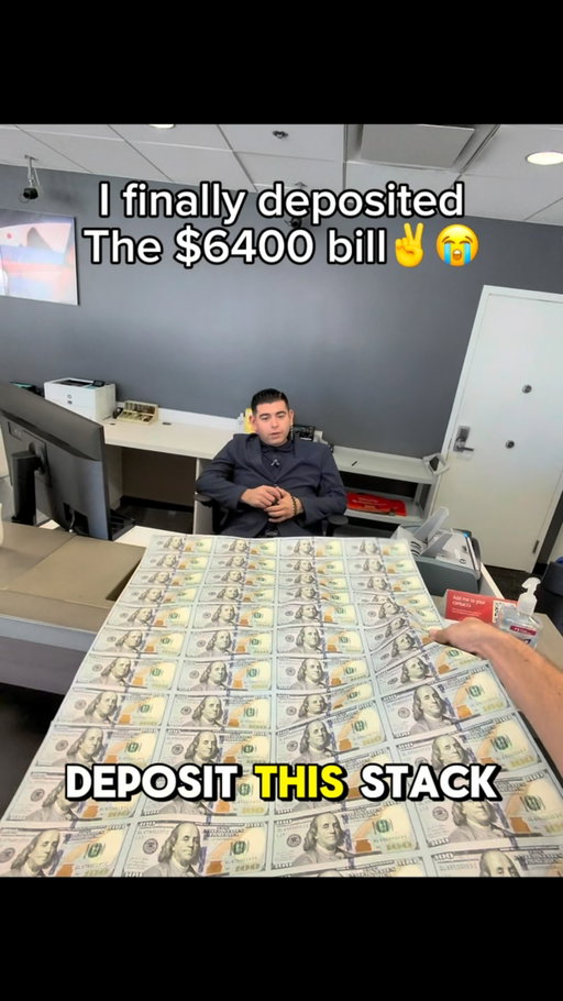 I FINALLY DEPOSITED IT LFG