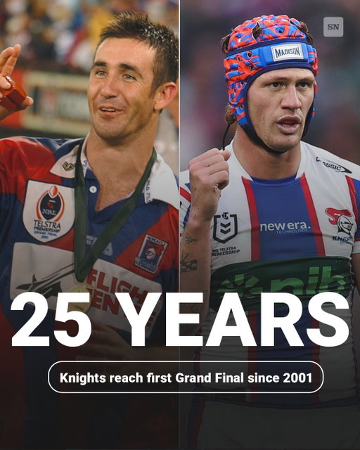 The Knights are back on the big stage!

#NRL #RugbyLeague