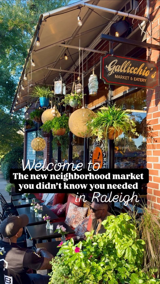 FOOD • There’s a new neighborhood spot that I think you’re going to love.
🍷
@gallicchiosmarket is located on North Person Street - one of the coolest areas in Raleigh. It’s going into the Person Street Pharmacy space where (ish) used to be. (Aka across from @jolierestaurant and Pelagic.)
🧆
Gallicchio’s is the brainchild of Stacy Gallicchio Murphy, a NY native and Oakwood resident who’s excited about bringing her vast culinary pedigree to her neighborhood. 
🍷
Everything they serve in this Italian-American style market and eatery will be made in house. From house-made antipasti to fresh bread - and so much deliciousness in between. 
🧆
This will be an ideal place to pop in for a coffee or a quick lunch during the day, or a small plate and a glass of wine after work. There will be lots of grab and go options to take home as well. 
🍷
We had a sneak peek and were really impressed with the small bites we had. So fresh and so full of flavor. I loved the fava bean crostini. The fried fennel was amazing. And I heard the meatballs were legit! (Everything we tasted, we’d be happy to have every time.)
🧆
Gallicchio’s will be opening soon, so stay tuned. I’ll keep you posted. 
🍷
This is the sort of place that I think every neighborhood wishes they had. What about you? Tell me, what do you love about a place like this and what do you hope they’re serving? 
🧆