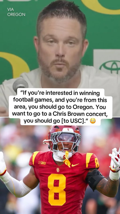 Oregon HC Dan Lanning fired shots at USC after a heated game. 

#football #cfb #collegefootball #oregon #usc
