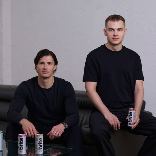 We are Andrius and Simas, the founders of Brite.

Our story began in 2016 when we took on a challenge to create a natural drink that boosts both energy and focus without using any artificial ingredients.

10 years later you can find Brite in leading retailers and offices in over 20 countries across Europe and beyond.

If you still have not tried it, head over to britedrinks.com to place an order for delivery to any city in the UK and EU.