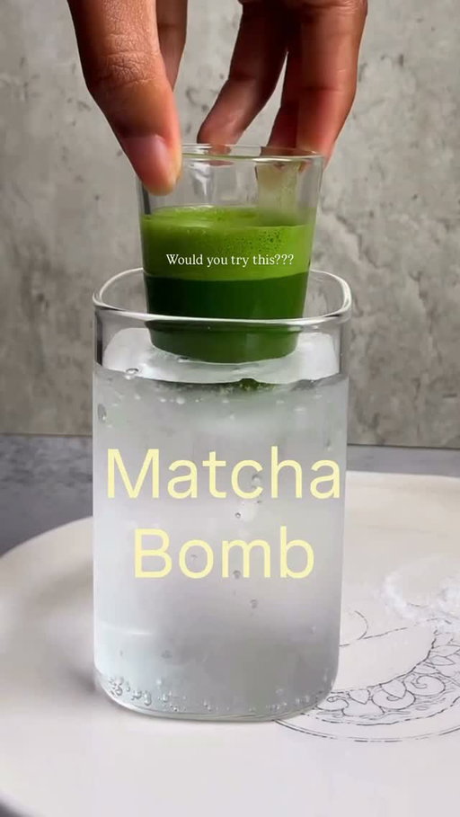 If you love matcha this is so fun!!! 🍵🍵🍵 #matcha #matchagreentea #matchalover #tea #healthyfoodshare