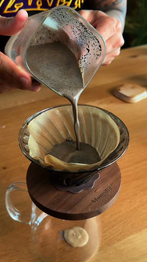 This is called the Milk Brew and it’s a next level iced latte!! 

#coffee #icedcoffee #coffeetime #latte #coffeelover
