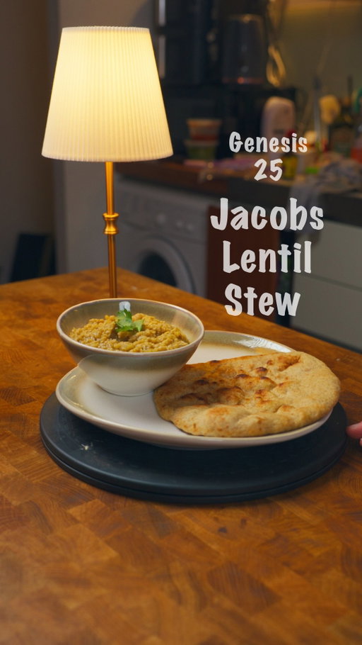 Finding My favourite meal in the Bible EP1: Genesis 25 - Jacobs Lentil Stew 
.
#bible #jesus #Genesis #jacboslentilstew