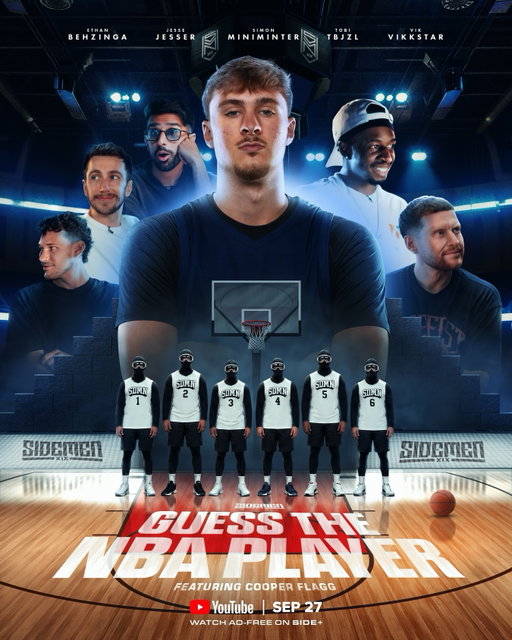 Will we get this one right? 👀🏀 

Sidemen Guess The @nba player is OUT NOW!! 

#sidemen #sidemensunday #cooperflagg #basketball