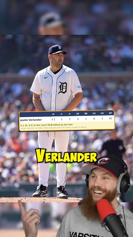 Justin Verlander still got STUFF at 43 years old 😮‍💨