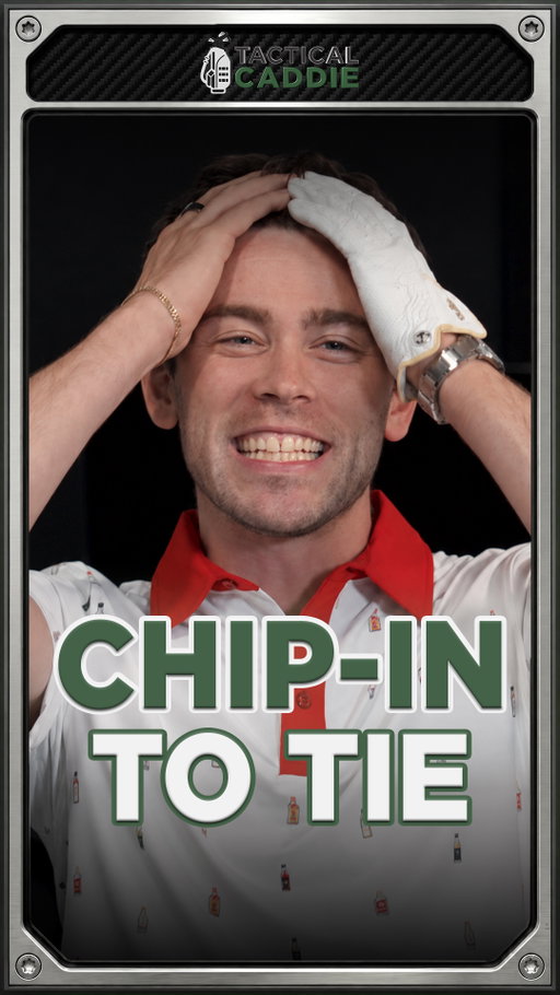 Chip-in to tie!?!? ⛳️ Watch the full match on MoonBall Golf YouTube Channel 👀

--------

Get 15% OFF your first order of Breakfast Balls apparel ... link in bio 🔗