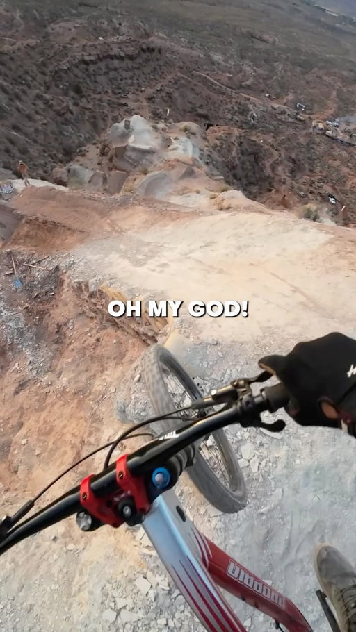lesson learned, line conquered. 😨🙏
Anyone else hyped to see @carsonstorch back at Red Bull Rampage in just a few days? 👀

#mtb #freeride #crash #biking #mountainbike