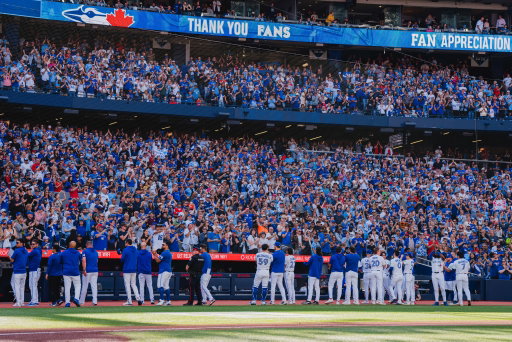 For the last 50, the next 50, and everything else that’s to come…We couldn’t do this without you. We can’t wait to see you again 💙 #BlueJays50