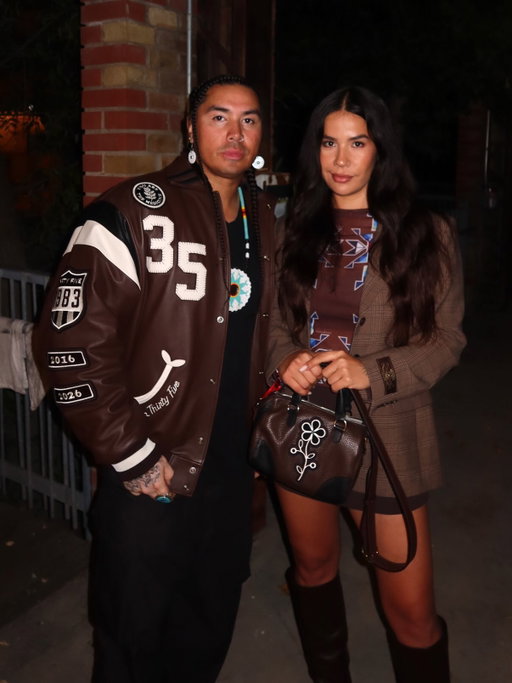 Indigenous fashion continues to have its moment and we’re just getting started with @weareseeingred ❤️🦅✨

Such a beautiful night celebrating Indigenous fashion, creativity + storytelling while working alongside @weareseeingred x @sephoracanada at this year’s Runway of Rezilience.

Hiy hiy, thank you for inviting me back for a second year. 🥹 We had the chance to sit down with some incredible Indigenous voices for a special episode of the @matriarch.movement podcast and special collaboration with @sephoracanada. Stay tuned. 👀 

I also love how our fashion is an extension of who we are - a lot of our designs are homage to our lineages and where we come from. 

and not the bro @notoriouscree and I accidentally matching in the new @sectionthirtyfive x @roots collection lol. Hands up to all the organizers behind the scenes that made this happen and to all the Indigenous talent in one room. Till next year. 🙏🏽✨🦅

#indigenousrising #indigenousfashion #seeingred #toronto #sectionthirtyfive