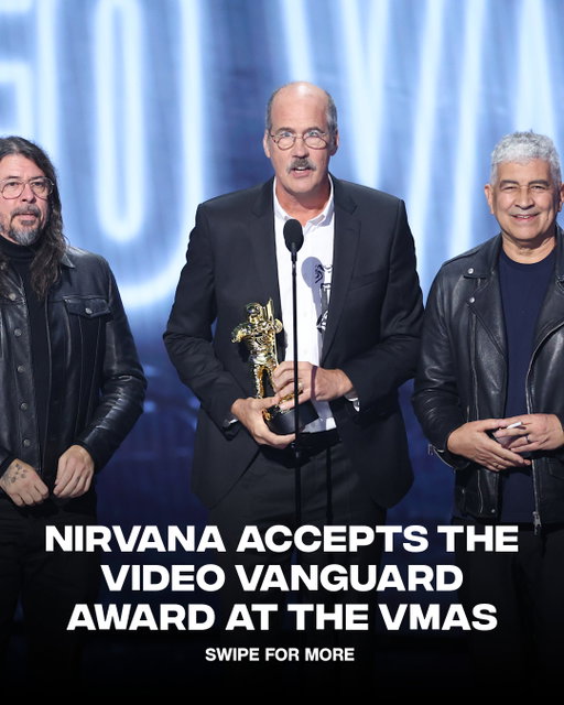 Congratulations to Nirvana for taking home the Video Vanguard Award at the 2026 VMAS
ㅤ
📸: GETTY