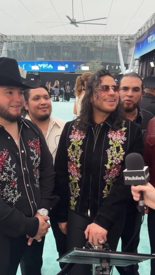 Fuerza Regida share their Perfect 10 music videos at the 2026 VMAs