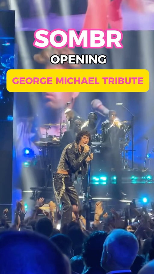 @sombr opening to George Michael’s tribute with “Father Figure” at the #VMAs 🤍