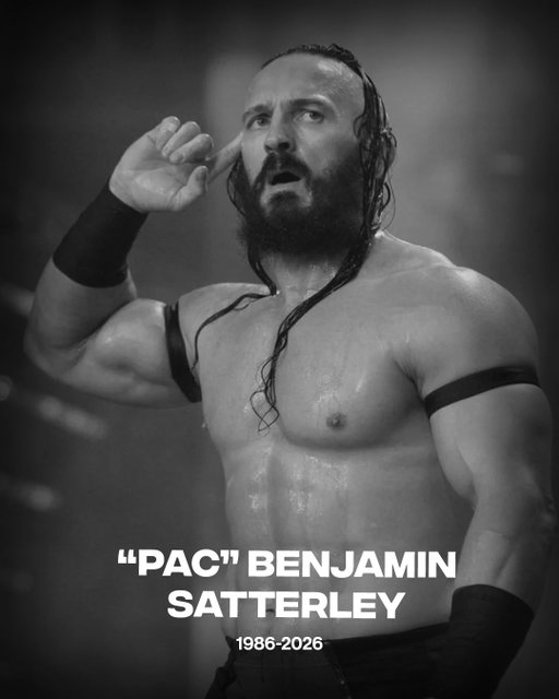 AEW wrestler Benjamin Satterley, better known as PAC, has passed away at 40, AEW announced.

PAC was a former AEW champion who also competed in WWE under the name Neville.

(via @aew )