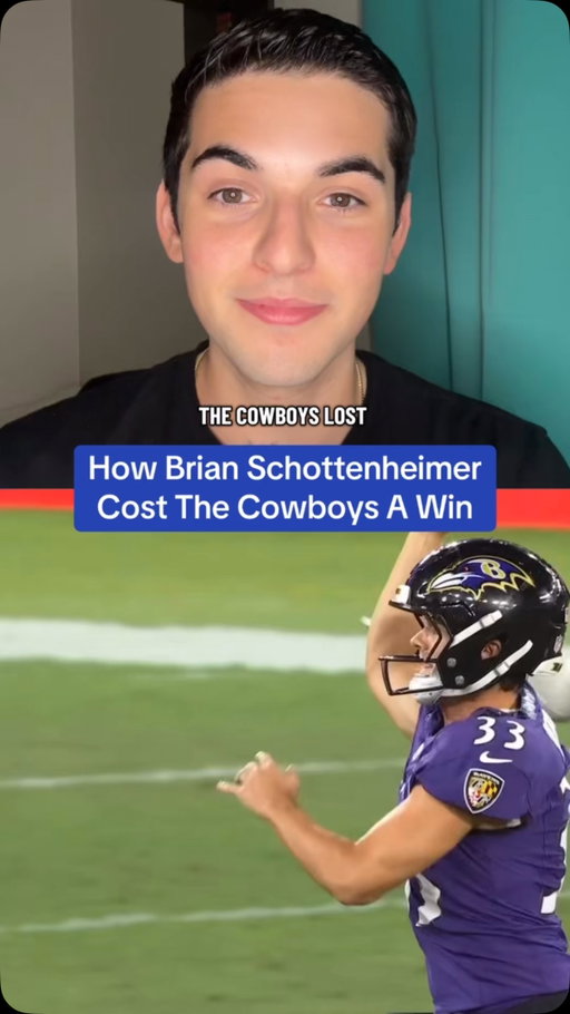 Schotty has done good things, but he needs to learn from these situations quickly #nfl #cowboys #ravens #dallas #nflnews