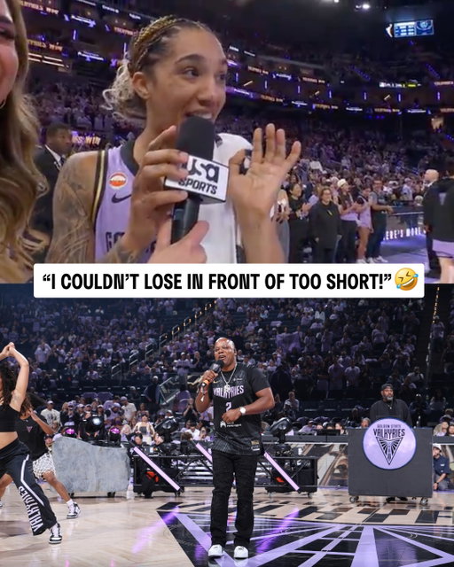 Bay area stand up 🤗

Gabby Williams had to show out for Oakland legend, Too Short in the @valkyries Game 1 win!

2026 WNBA Playoffs presented by @googlepixel