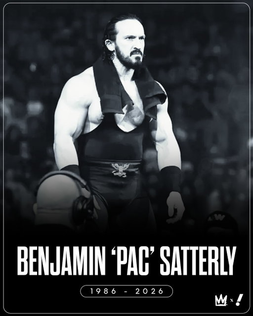 AEW star Benjamin Satterley, known by his ring names Neville and PAC, is dead at age 40.

Details of Satterley’s passing have not yet been released.