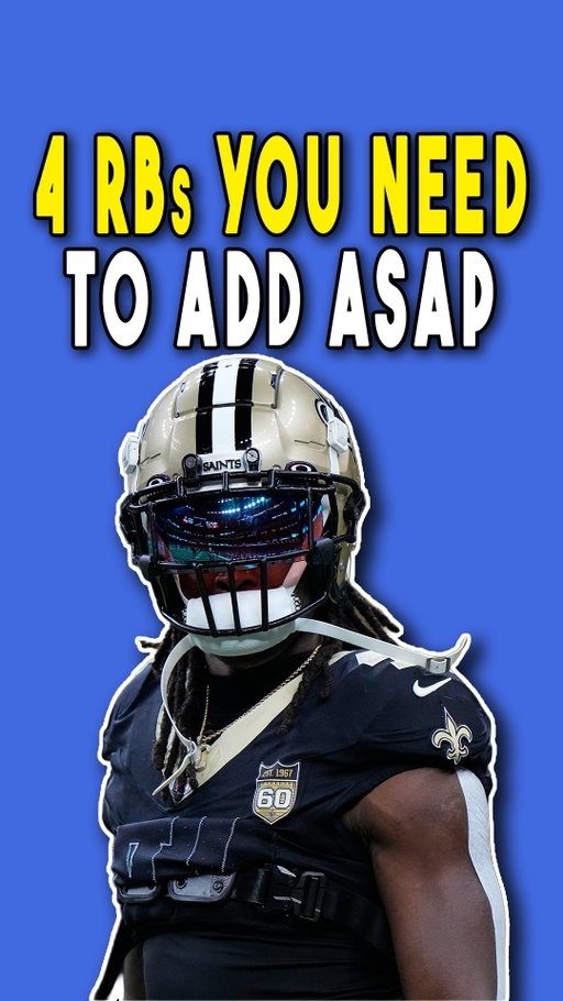 These are 4 running backs you need to add in your fantasy league as soon as possible 

#fantasyfootball