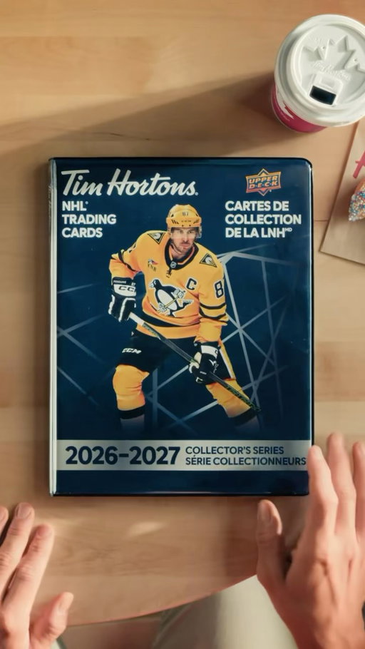 No papercuts were involved in the making of this video. Welcome to the binder, Macklin and Matthew 📒

Tim Hortons NHL Trading Cards are BACK! Head to Tims to collect your cards today.