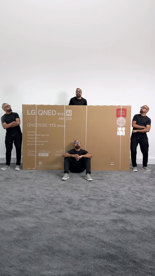 Unboxing LG’s first 115 INCH TV 🤯
The new 2026 LG QNED evo AI QNED93 115 inch MiniLED 4K TV (needed a few more SideSaf’s for this one 😎)
.
.
.
.
.
.
.
.
#asmr #loop #lgqned93 #unboxing #supersaf LGPartner
Images/Videos Copyright © 2026 SuperSaf. Please DO NOT reupload this video.