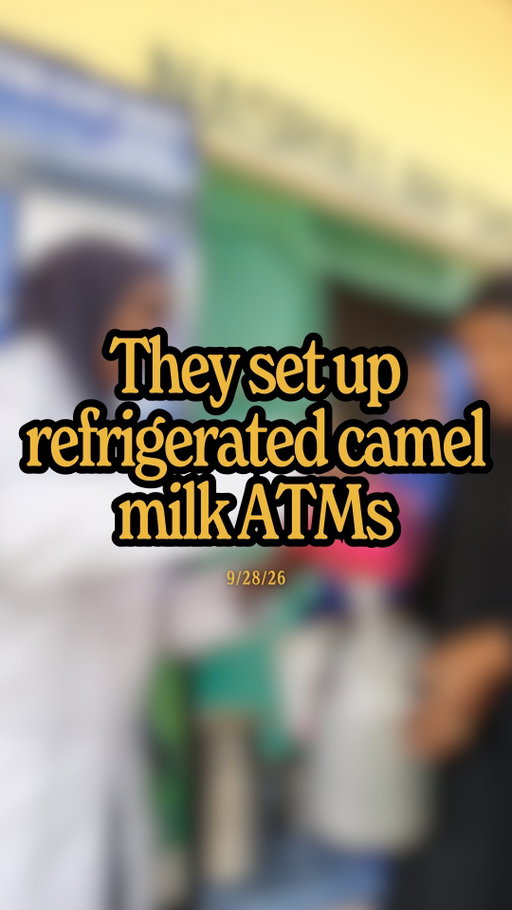 Camel milk ATMs are helping women in rural Kenya make a more reliable living with less waste… 🐫🥛 #neversettleforsurvival #prosperglobalpartner @prosperglobalorg

By addressing the system’s problems, Prosper Global is helping build lasting change for local changemakers, equipping them with refrigerated vans and vending machine ATMs. What do you think of this unique solution?
