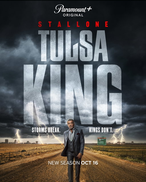 There’s nothing the king can’t conquer. #TulsaKing Season 4 premieres October 16th on @paramountplus.