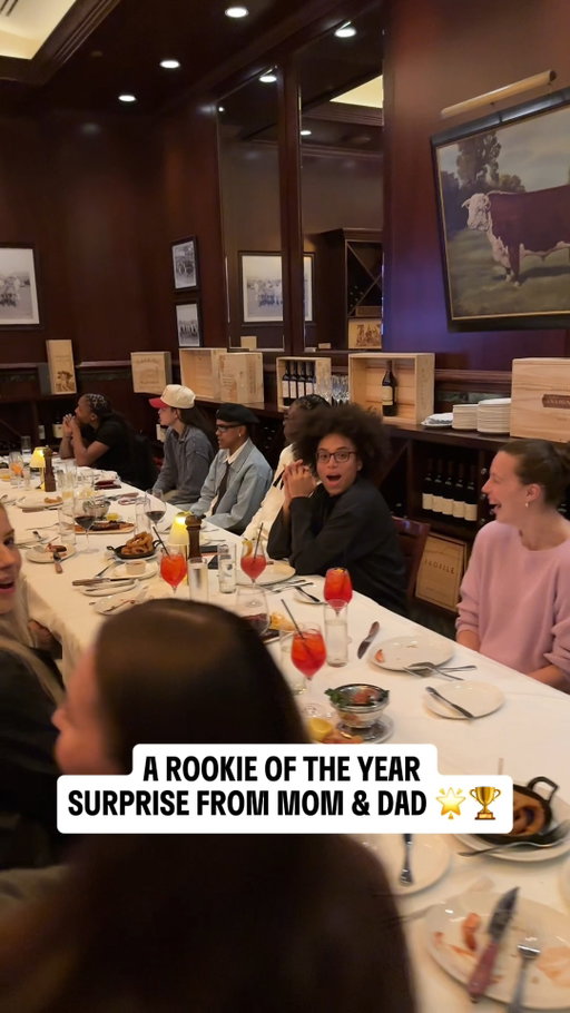 A moment worth seeing from every angle 🥹

More from the moment Olivia Miles learned she was the 2026 WNBA @kiausa  Rookie of the Year!

#KiaROY | #WNBASeason30