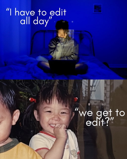 Today’s exercise: complain to your younger self.

No really, use this as a journalling prompt: 
1. Write down 2-3 struggles / complaints u have presently 
2. Go through them with a different colored pen and react to u as yourself 10 years ago. 
3. Watch perspective change from :( ➡️ gratitude !!

Follow @filmwcolleen for more 🌈

What is something u can reframe right now?