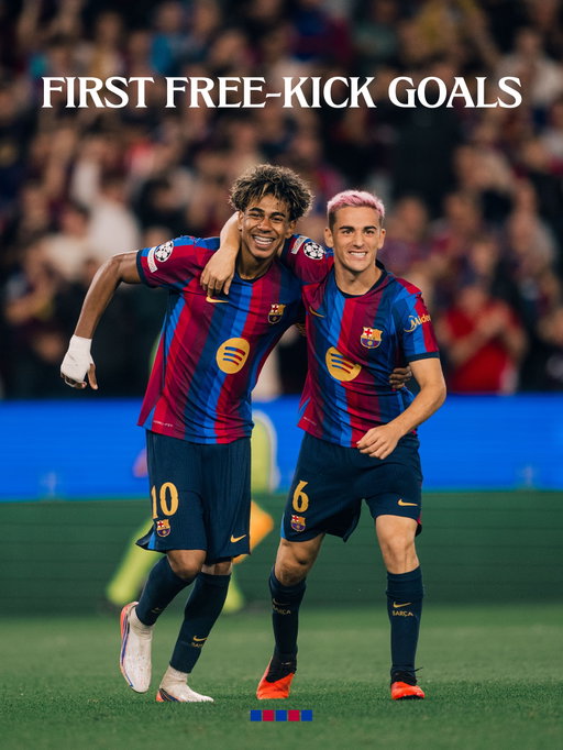 Today’s a good day to relive these Barça beauties 😮‍💨
Quin d’aquests primers gols de falta és el vostre preferit?