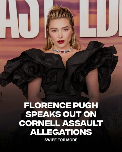 Florence Pugh is speaking out. 

Florence Pugh has joined the growing conversation surrounding sexual assault allegations at Cornell University. A former student alleges in a civil lawsuit that she was drugged and assaulted by seven fraternity members in 2024, allegations that have not been proven in court. Pugh responded with a lengthy statement calling for greater accountability and urging men not to remain silent when confronted with sexual violence.

[📸: Getty]