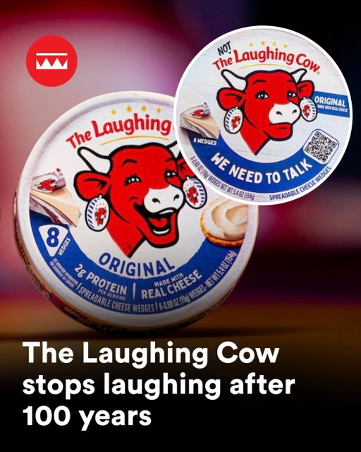 The Laughing Cow has stopped laughing after 100 years and she wants you to figure out why 😳

The brand has given its iconic mascot a rather unexpected makeover. She’s no longer laughing.

The brand is leaving it to the internet to figure out, inviting people to share their guesses before she reveals all.

#thelaughingcow #marketing #brand