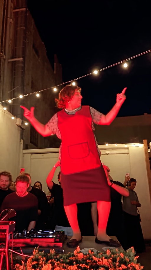 Carmela went off at the going away party last night. Europe we will see you soon!