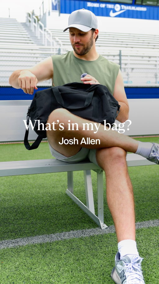 6 things @joshallenqb never leaves home without.