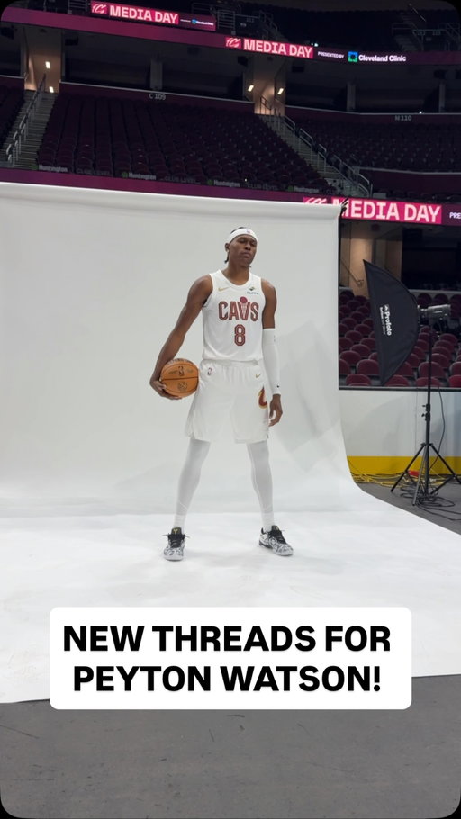 A new athletic wing in Cleveland… @peytonwatson ✈️