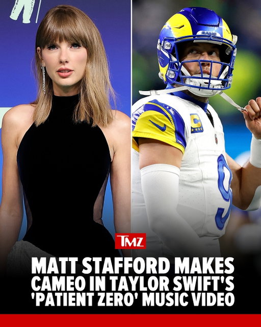 👀🎥 Matt Stafford wasn't only on the football field Sunday night -- he also popped on screen at the MTV VMAs -- the Rams star QB made a cameo in Taylor Swift's brand-new music video!

More details at link in bio. ‼️