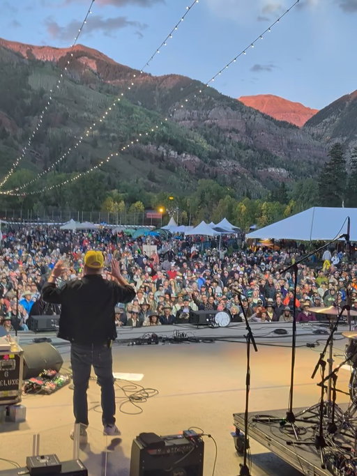 Telluride, as always, was a ride to remember. Playing a sunset set into the kind glow of the softly lit mountains was a humbling thrill. Facing that pure beauty of nature and being received by open-hearted music-loving people left our spirits warm with gratitude.

Telluride, you bring it every single time. ❤️

Thank you, everyone, for two unbelievably memorable shows. Not to mention getting inspired watching musical friends (new and old) tear up their sets. Rock and roll on, dear friends! 🤘☀️

📍 @tellurideblues  📸 @ethankellermusic 

#TheRecordCompany #LiveMusic #TellurideBluesFestival #Telluride #Colorado