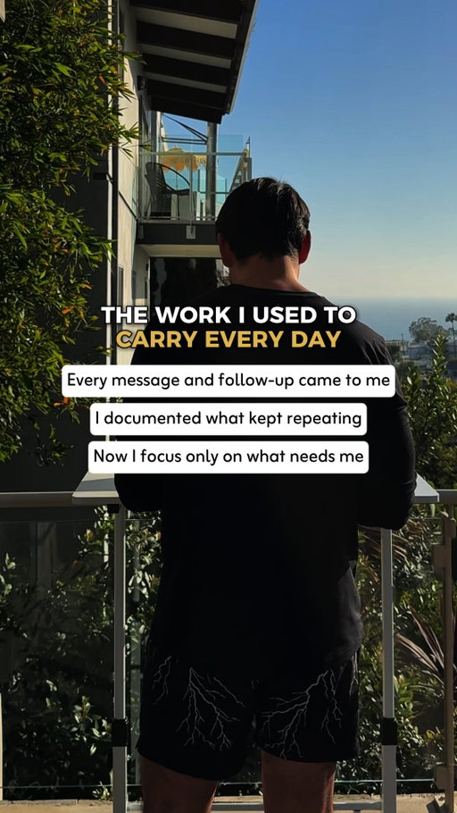 Do you want to know the secret to escaping the manual grind? 

You have to stop renting your expertise by the hour. 

The biggest shift I made was turning my daily routines into enterprise-grade Digital Labor. 

You don't need to be a coder to achieve time independence. 

Scale your brain, not your hours. Ready to scale? Check the link in bio.