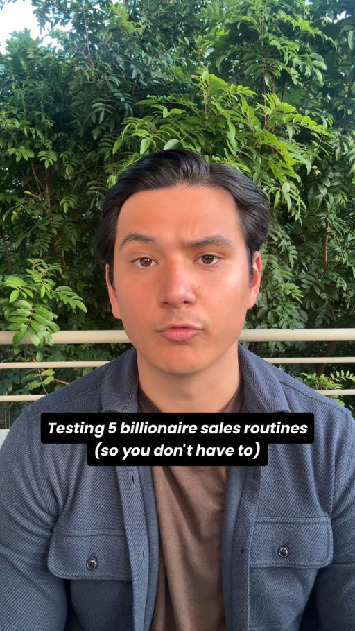 Are high-volume sales routines actually a trap? 

I rated 5 famous founder schedules so you don't have to. The biggest takeaway? 

Pushing for more volume just leads to burnout. The founders who actually scale rely on time blocking and deep work. 

Stop building a bigger team; build a smarter AI.