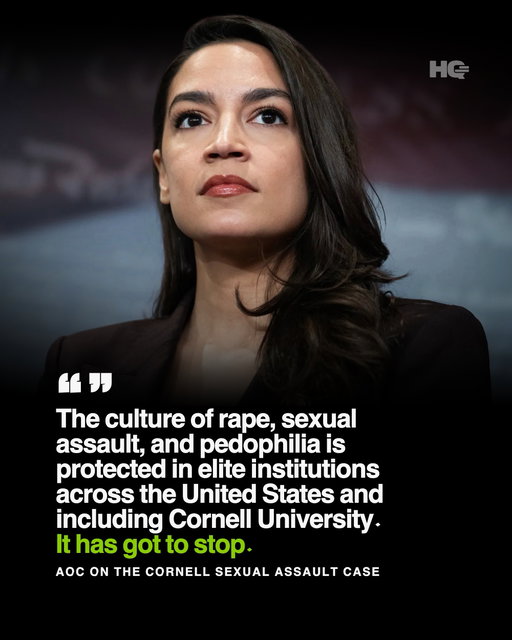 “In 2024, 7 men drugged and gang raped a 20 year old woman. They lured her in to a fraternity house, drugged her with ketamine, posted to a group chat that she was incapacitated, and 7 men took turns gang raping her for 7 hours. This was reported to Cornell and they expelled 2 of them, and made the rest write essays. The culture of rape, sexual assault, and pedophilia is protected in elite institutions across the United States and including Cornell University. It has got to stop.”