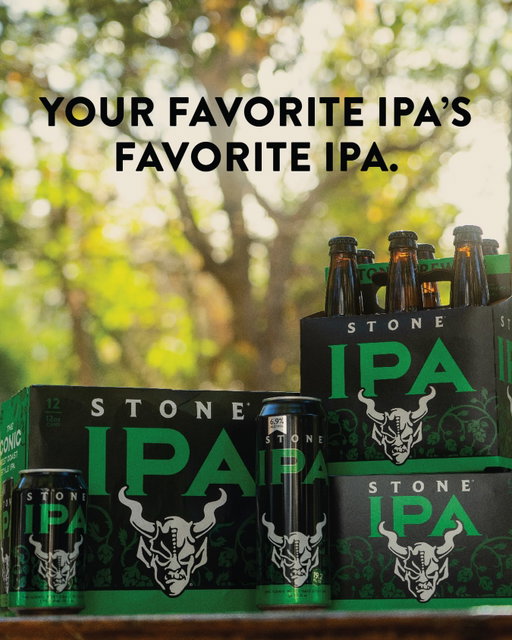 The IPA that launched generations of hop fanatics.

Track it down nationwide at find.stonebrewing.com.