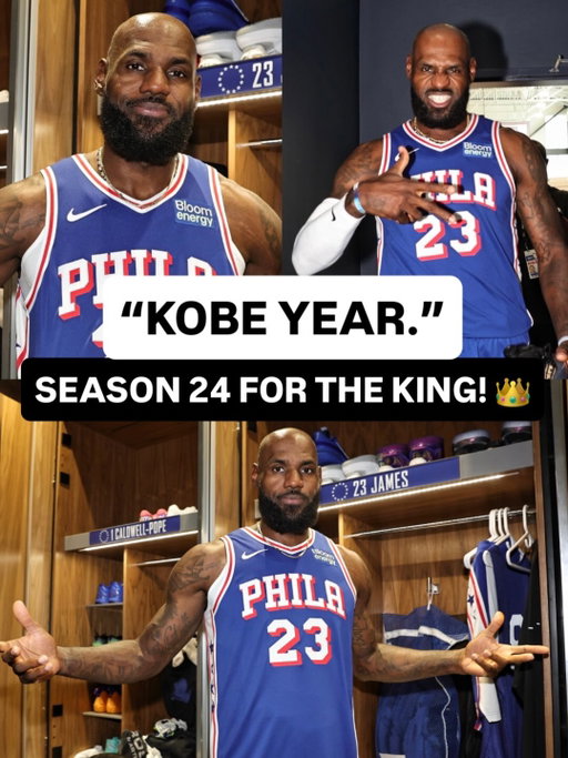 A NEW CHALLENGE for @kingjames awaits in Year 24!