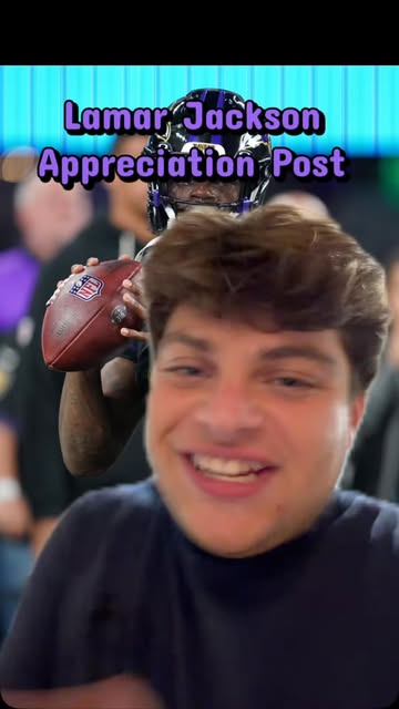 WE LOVE YOU LJ!!! #thenextnetwork #joshberman #baltimoreravens #lamarjackson #football