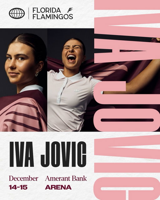 I’m excited to join the Florida Flamingos this December!

Get your tickets now at WTT.com/tickets

See you soon 🌴🦩 

#WorldTeamTennis
