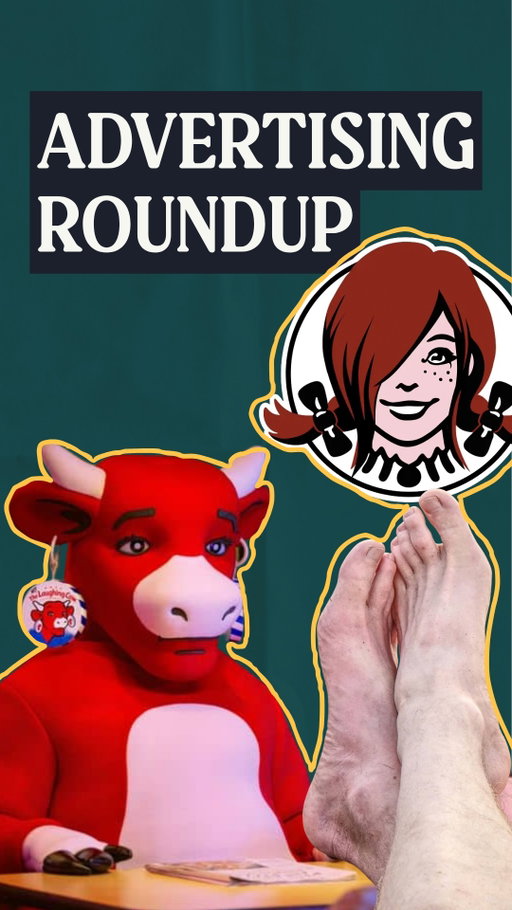 In this week's advertising roundup:

🦶 @columbia1938 might pay you for feet pics taken on the trail (Great Britain only, sorry) @adamandevetbwa 

🐄 @thelaughingcowusa stopped laughing for the first time in 105 years

🖤 @wendys dropped an emo album full of actual bangers @riserecords @mattsquiremusic 

💄 @elfcosmetics released its second original album, Mirror Mix @weareshadow

🎸 @7eleven and @blink182 collabed on a merch drop @blinkhq 

🕺 @gap signed boy band @wearejyt for a multiyear deal, complete with a docuseries and a mall tour @republicrecords

📰 @nytimes celebrates 175 years of advertising

#advertising #marketing #adcampaigns #marketingnews