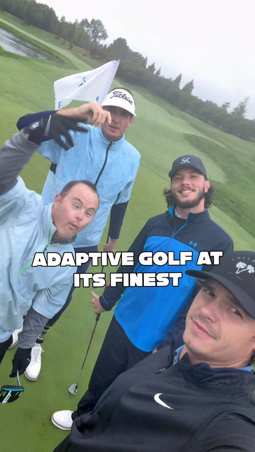 Buy some @team_kody stock now folks 📈
.
.
#adaptiveathlete #adaptivegolfer #golf #funny #neverquit