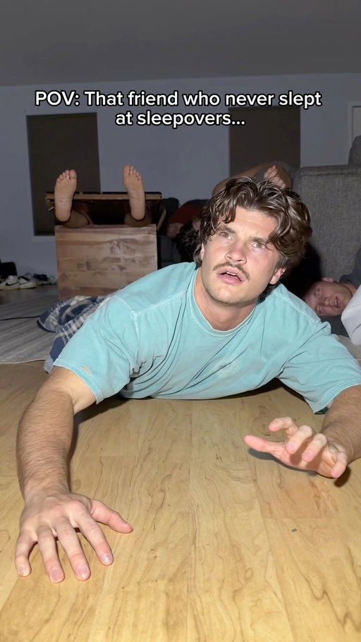 The sleepover final boss😂
.
.
.
 #theboys #viral #reels #sleepover